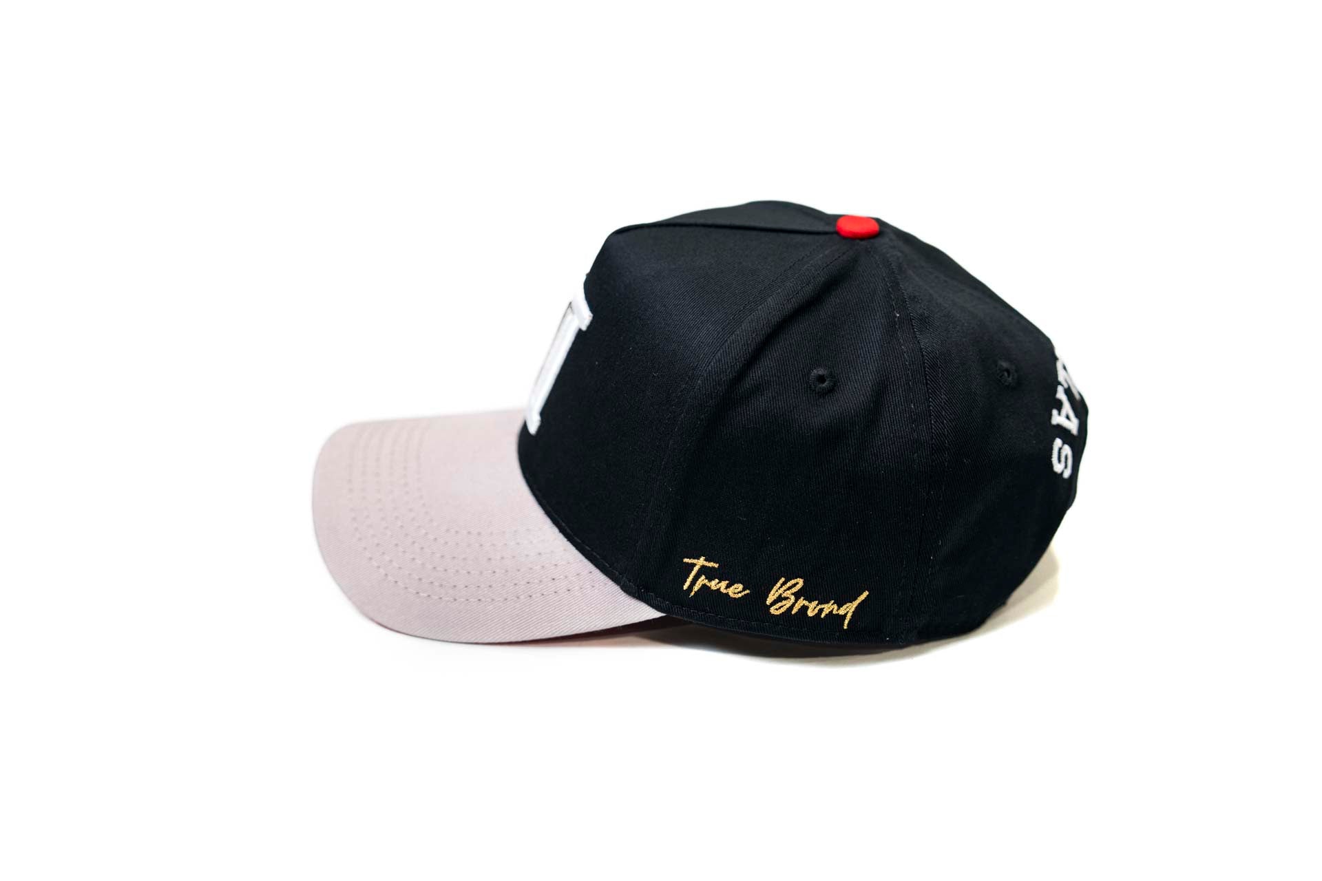 Inline D snapback - GRAY / BLACK reimagined