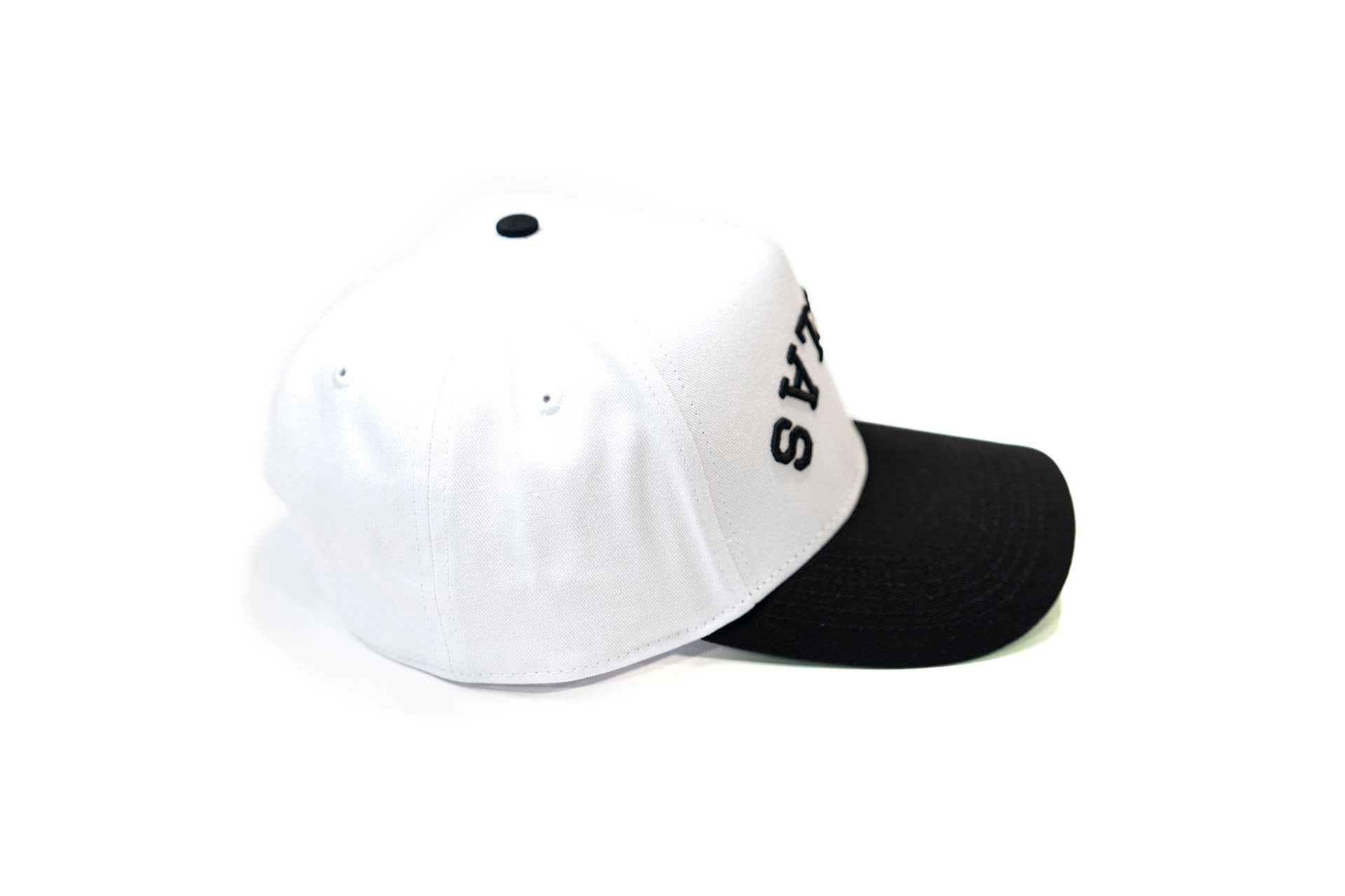 LC - Precurved Dallas snapback - BLACK / WHITE