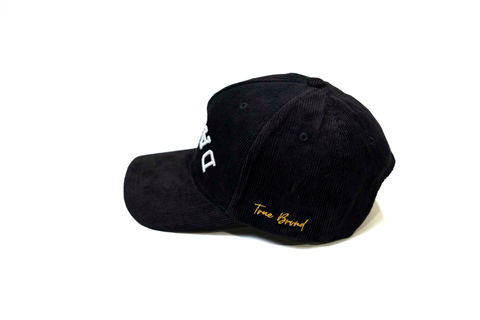 LC - Corduroy USD snapback - BLACK