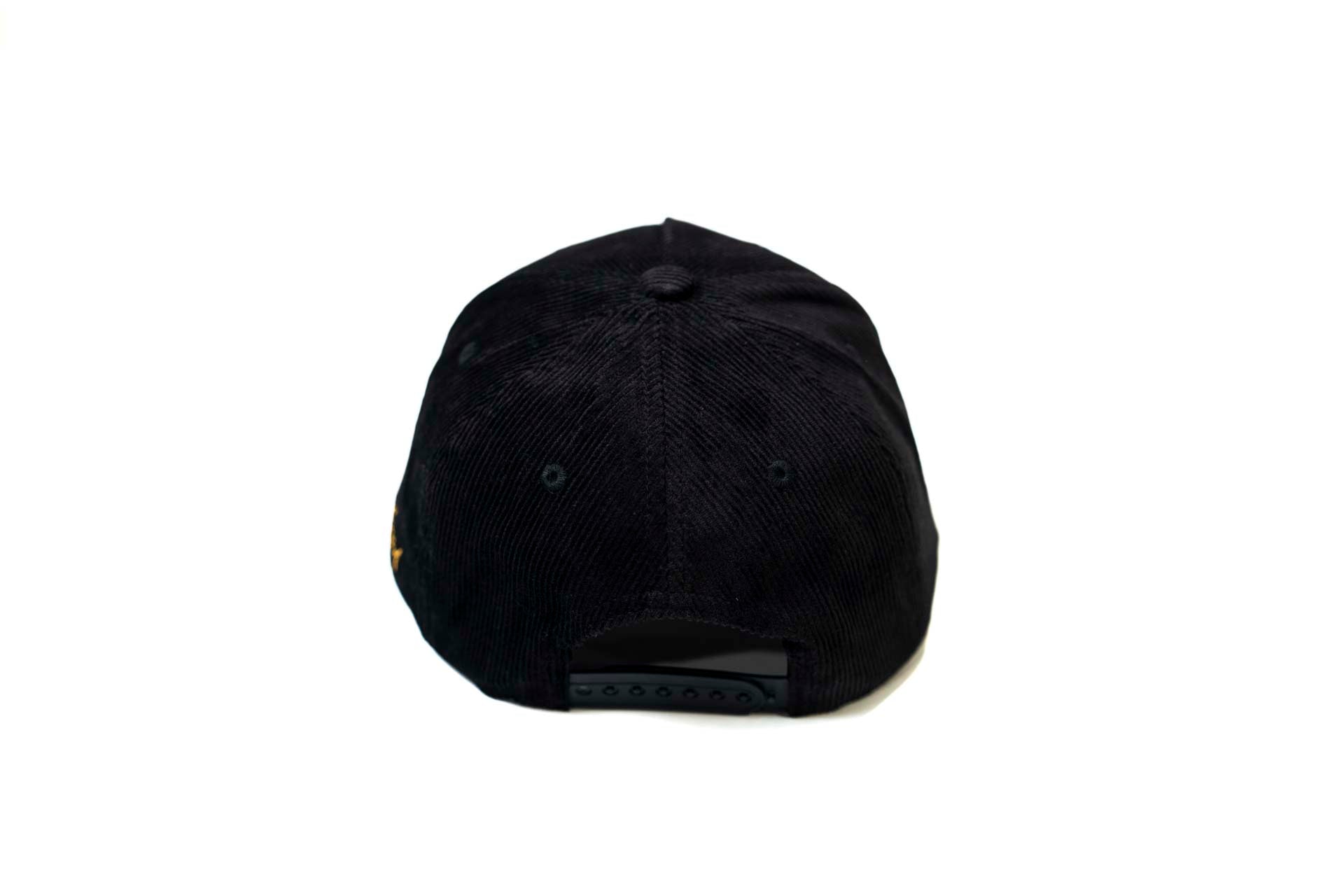 LC - Corduroy USD snapback - BLACK