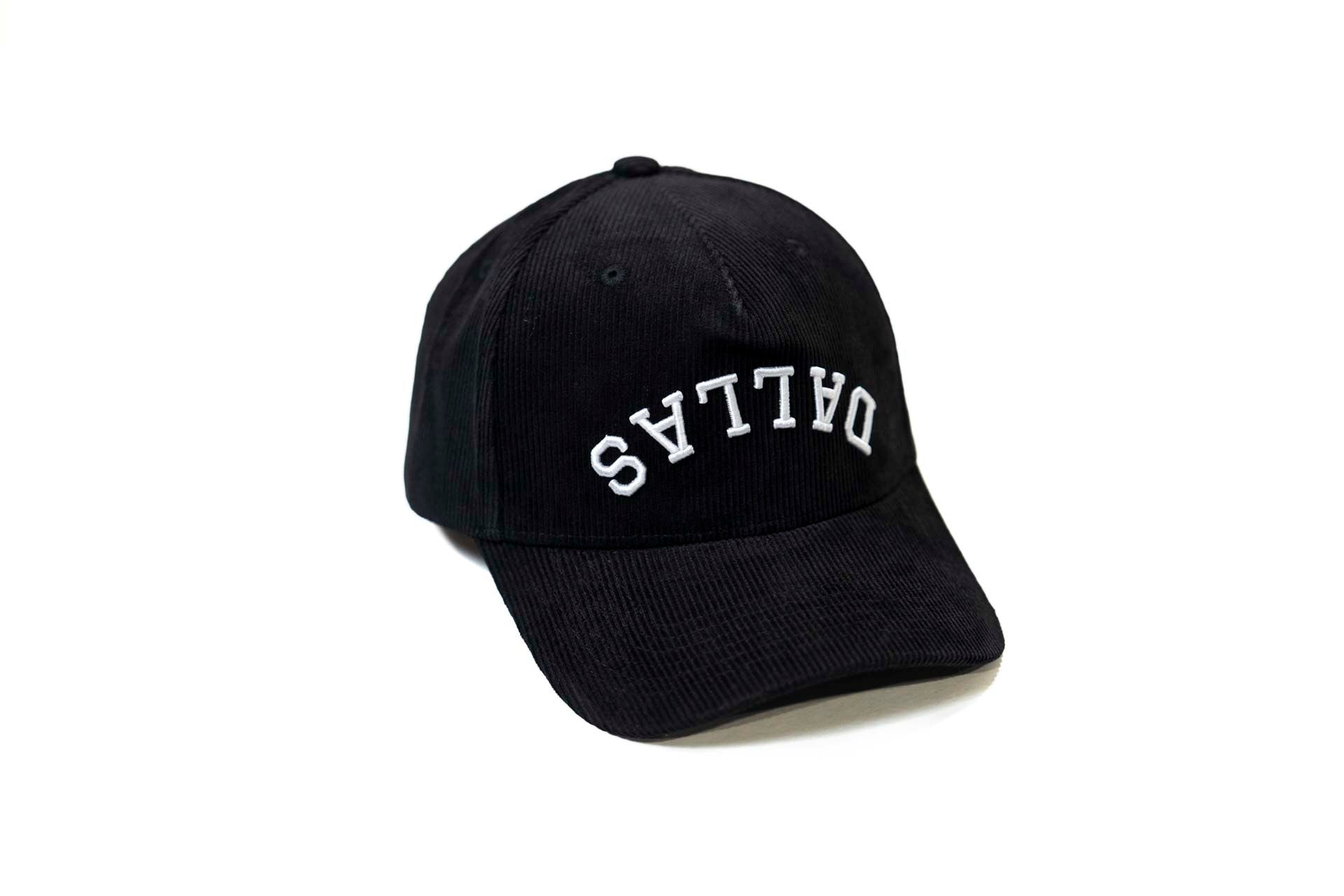 LC - Corduroy USD snapback - BLACK