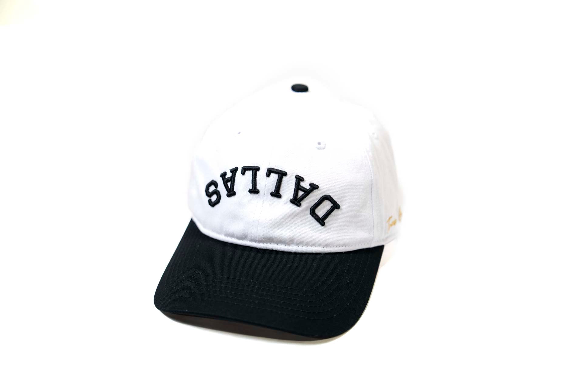 LC - Dad Hat - BLACK / WHITE