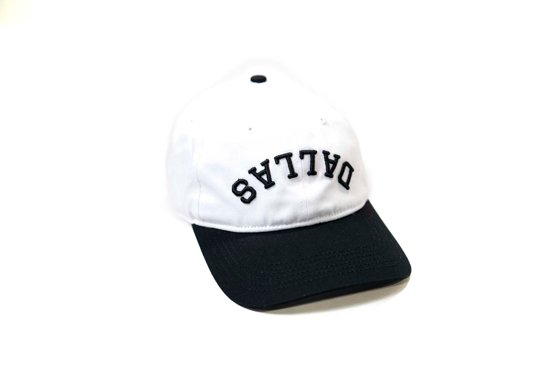 LC - Dad Hat - BLACK / WHITE