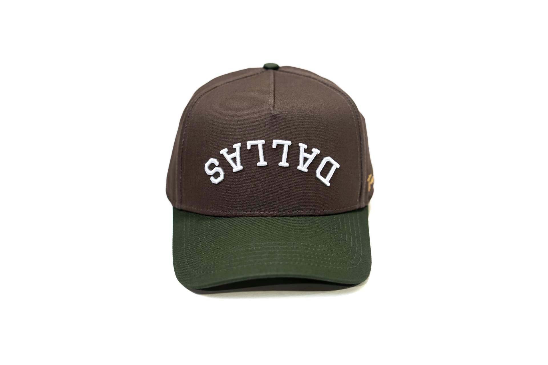 Precurved Dallas snapback - WALNUT / PINE