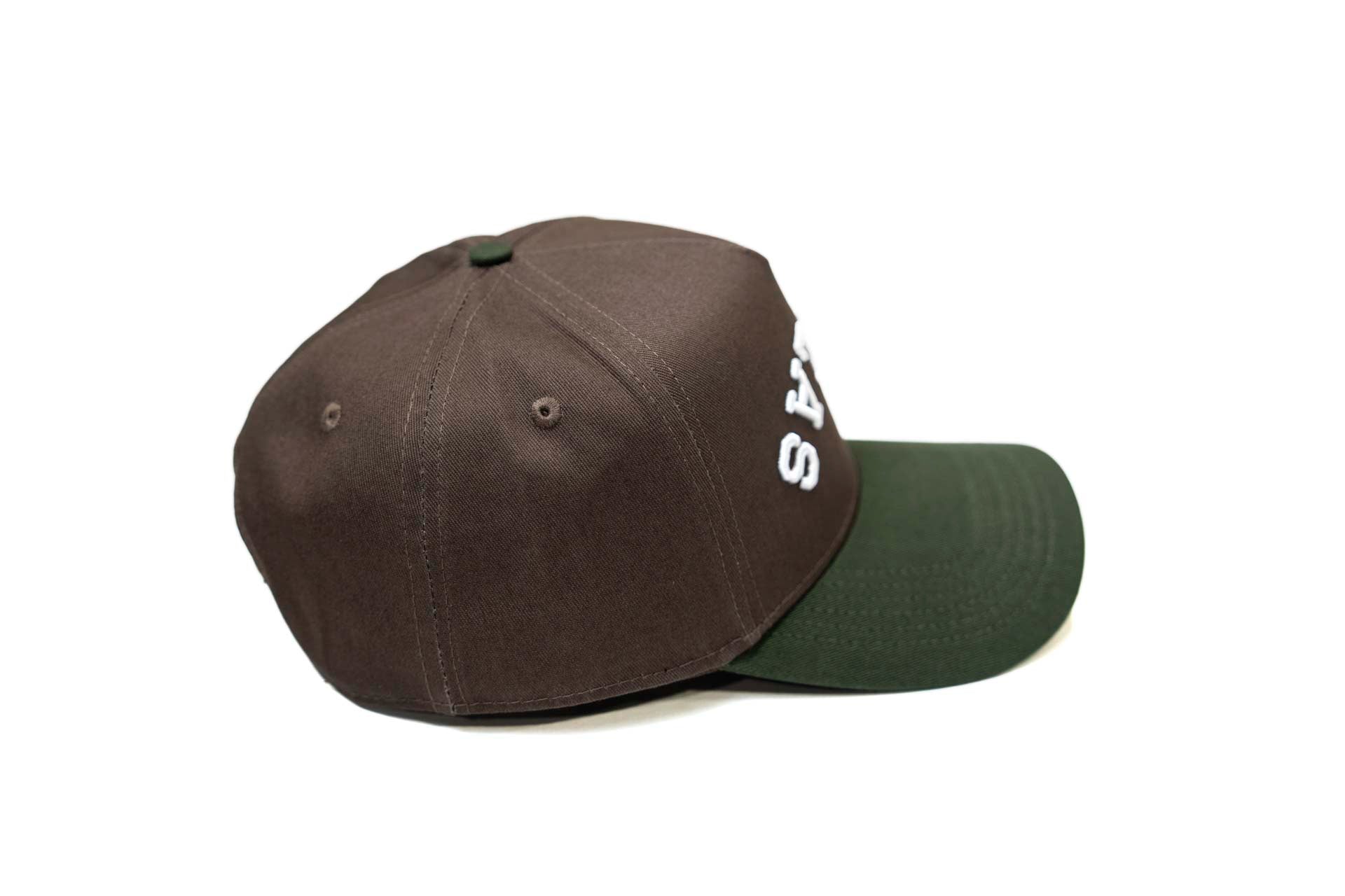 Precurved Dallas snapback - WALNUT / PINE