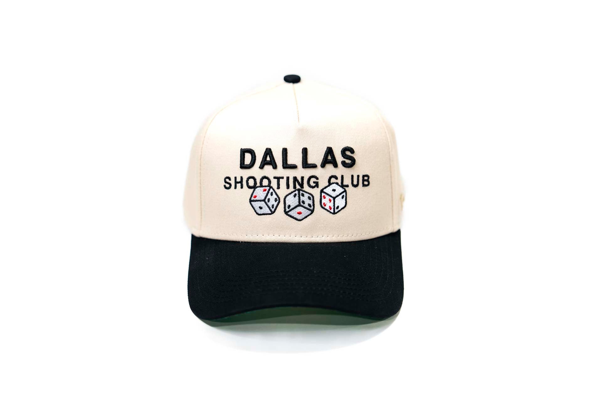 DALLAS SHOOTING CLUB "DICE" - BLACK / OFFWHITE