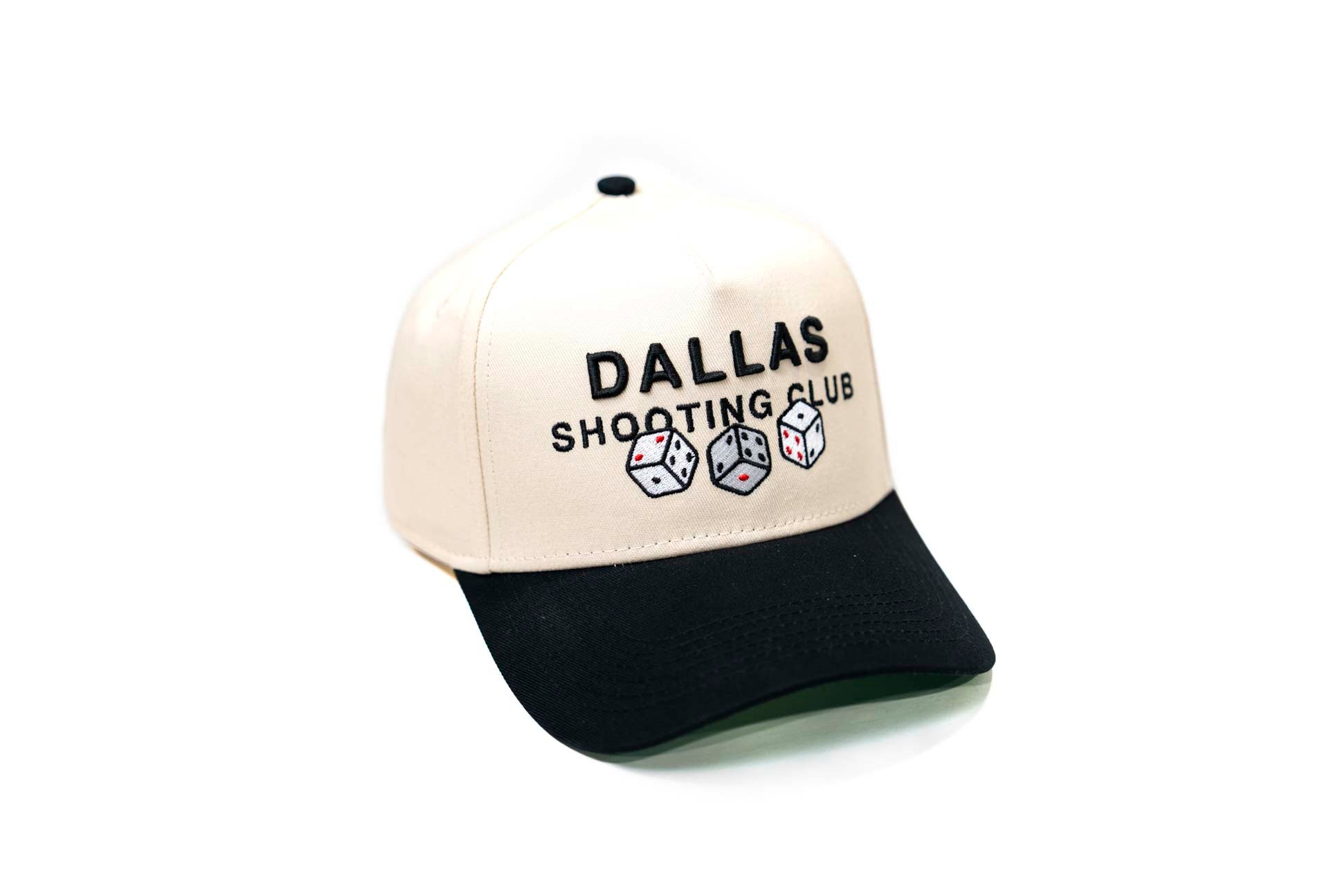 DALLAS SHOOTING CLUB "DICE" - BLACK / OFFWHITE