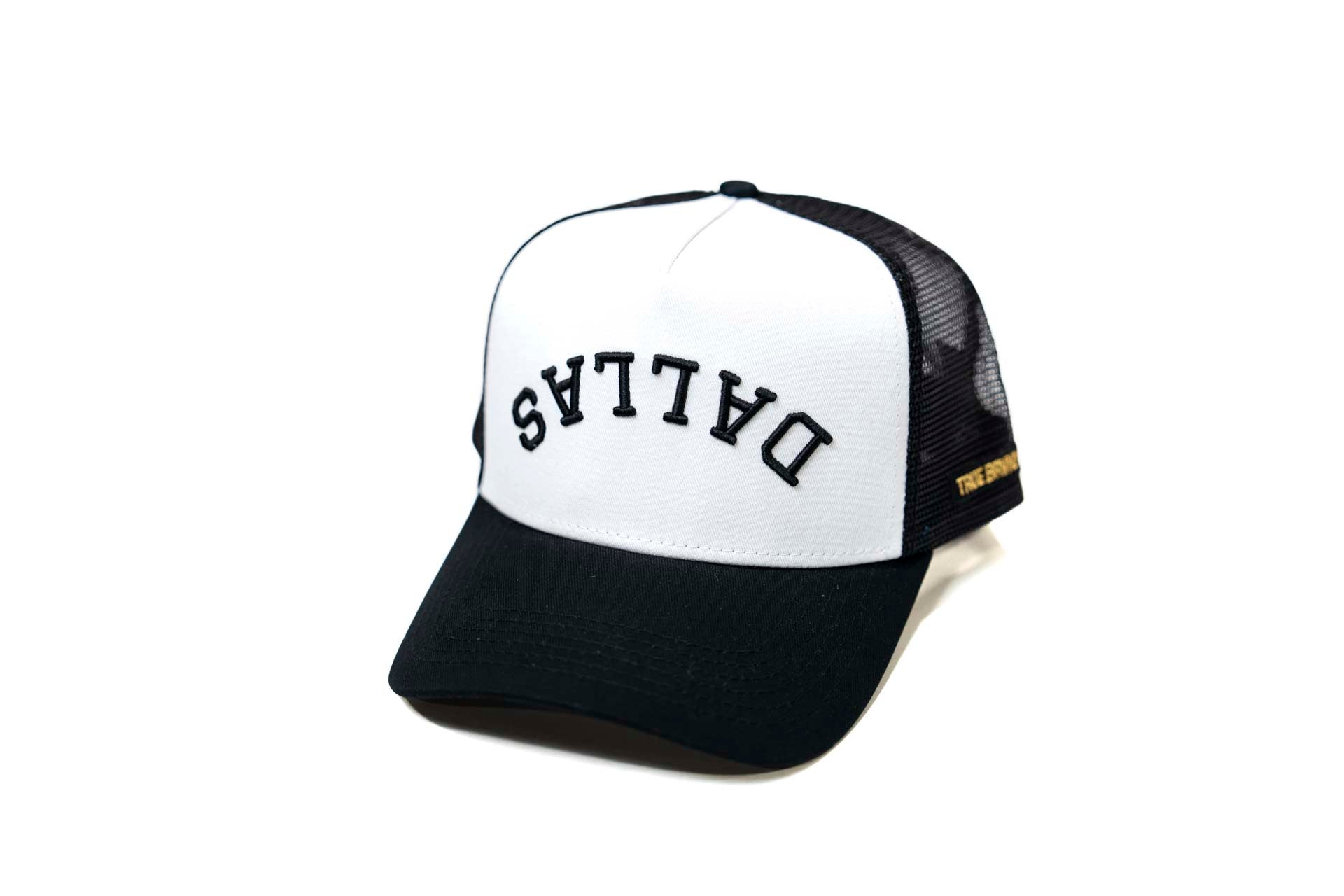 Trucker USD snapback - BLACK/WHITE