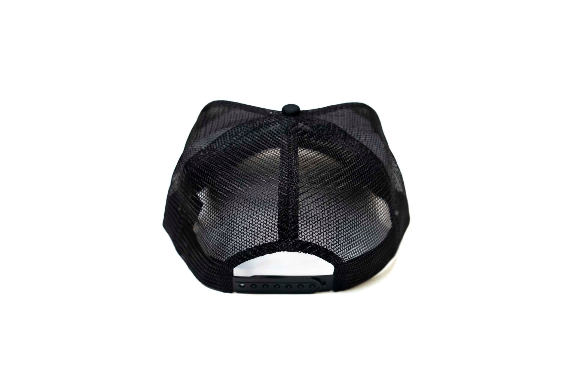 Trucker USD snapback - BLACK/WHITE