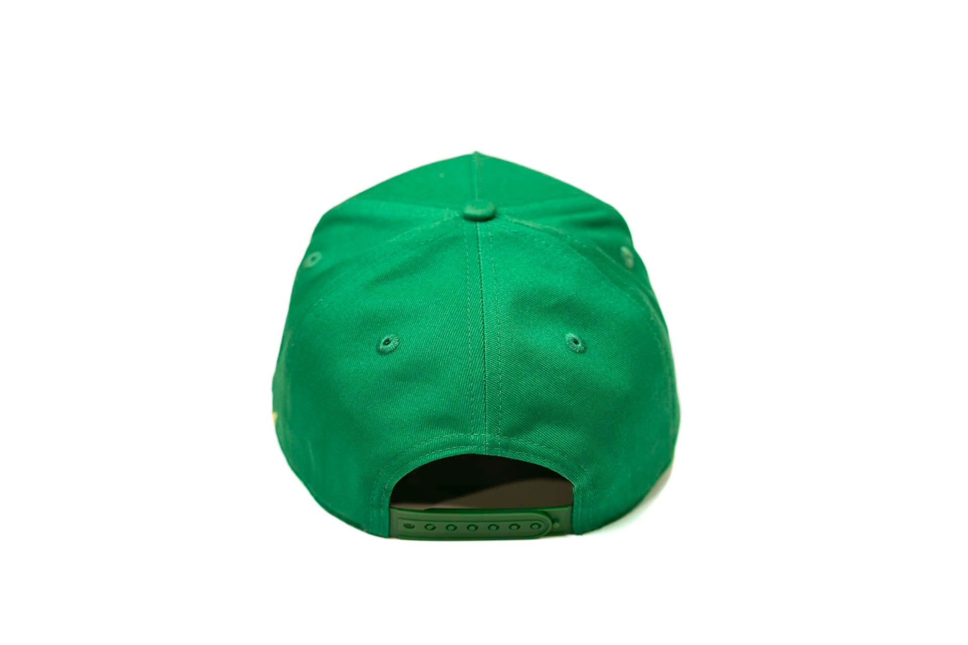 Precurved Dallas snapback - KELLY GREEN