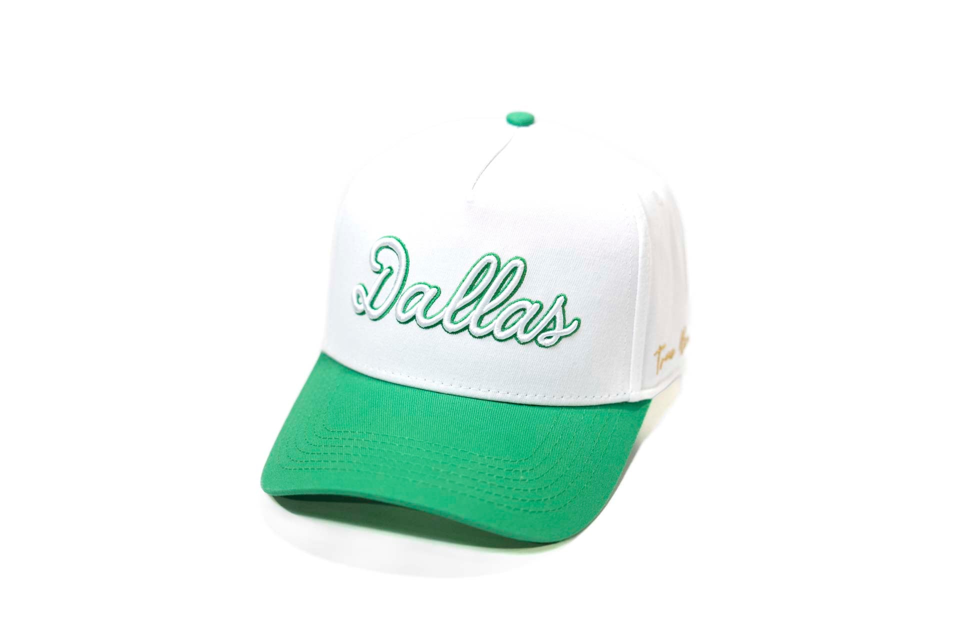 Dallas Script - GREEN / WHITE