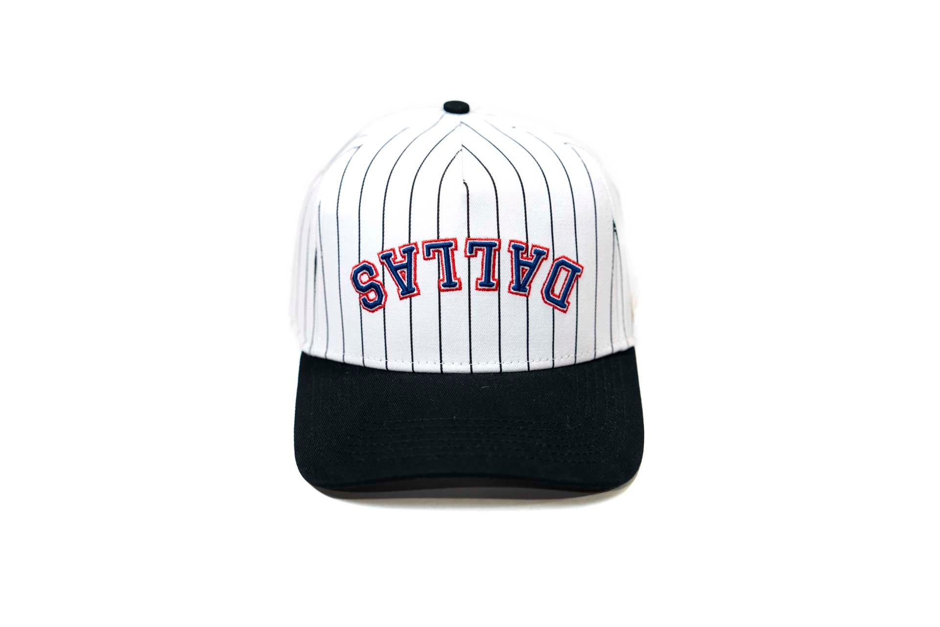 Pinstripe USD Dallas - BLACK / WHITE (rwb)