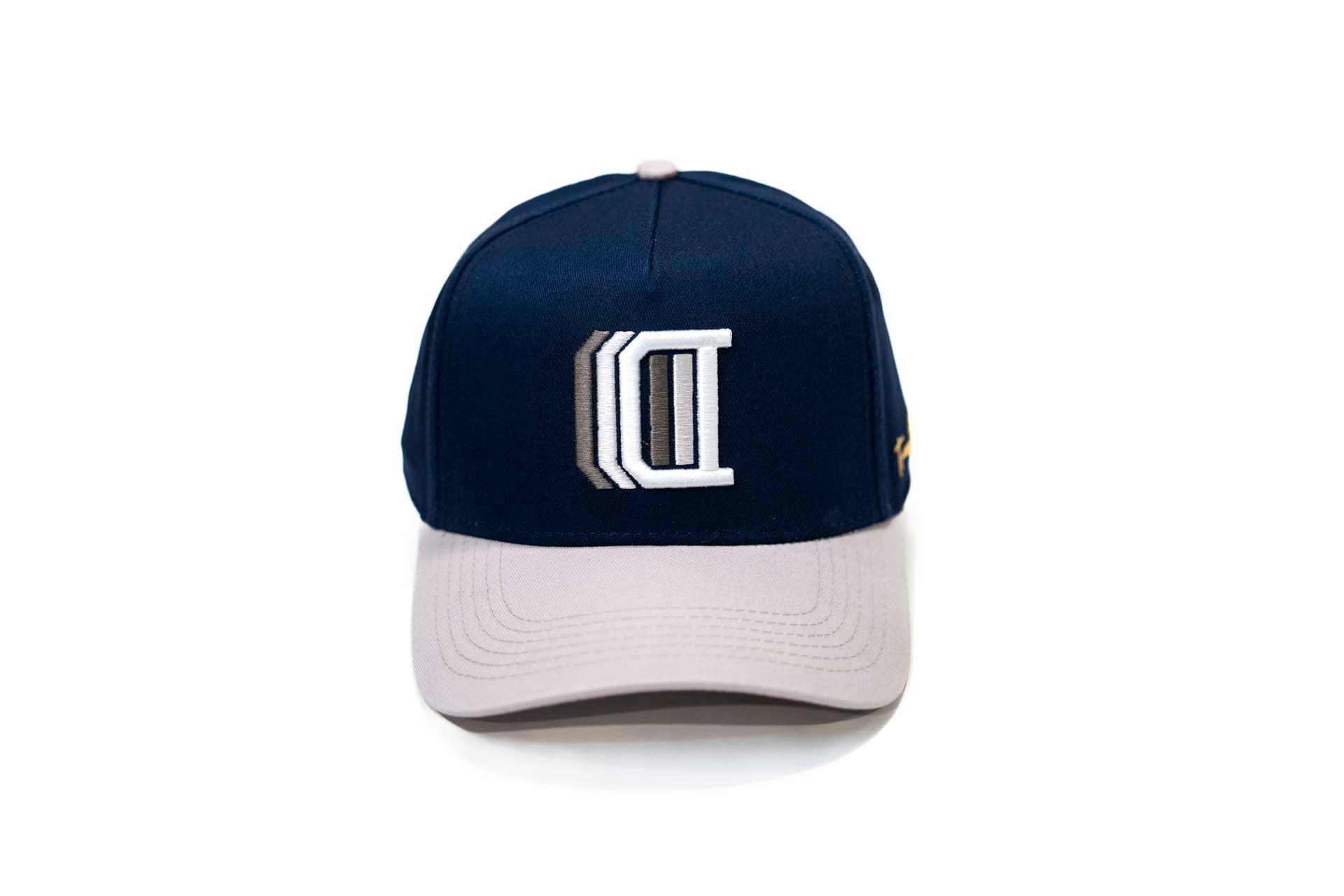 Inline D snapback - GRAY/NAVY