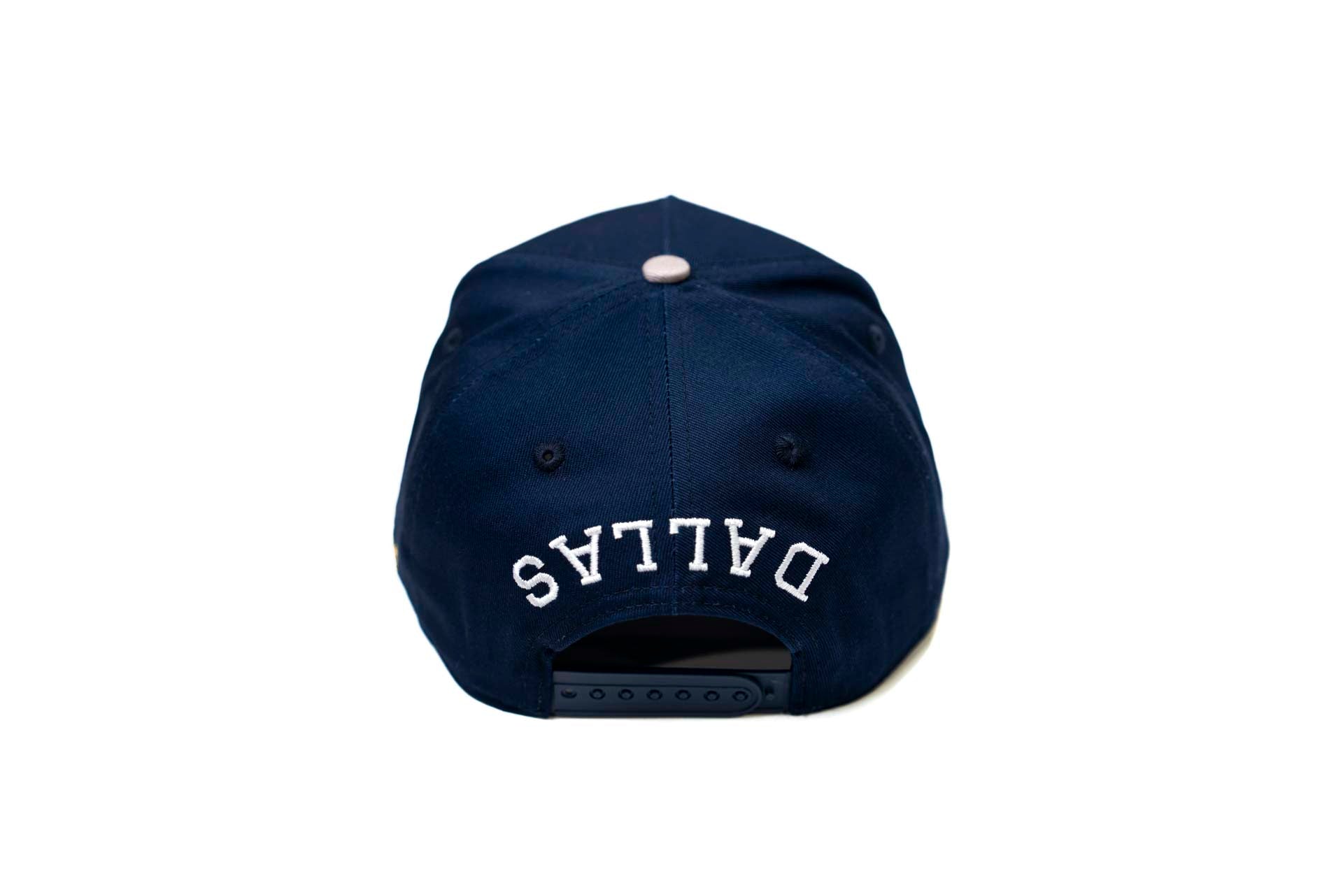 Inline D snapback - GRAY/NAVY