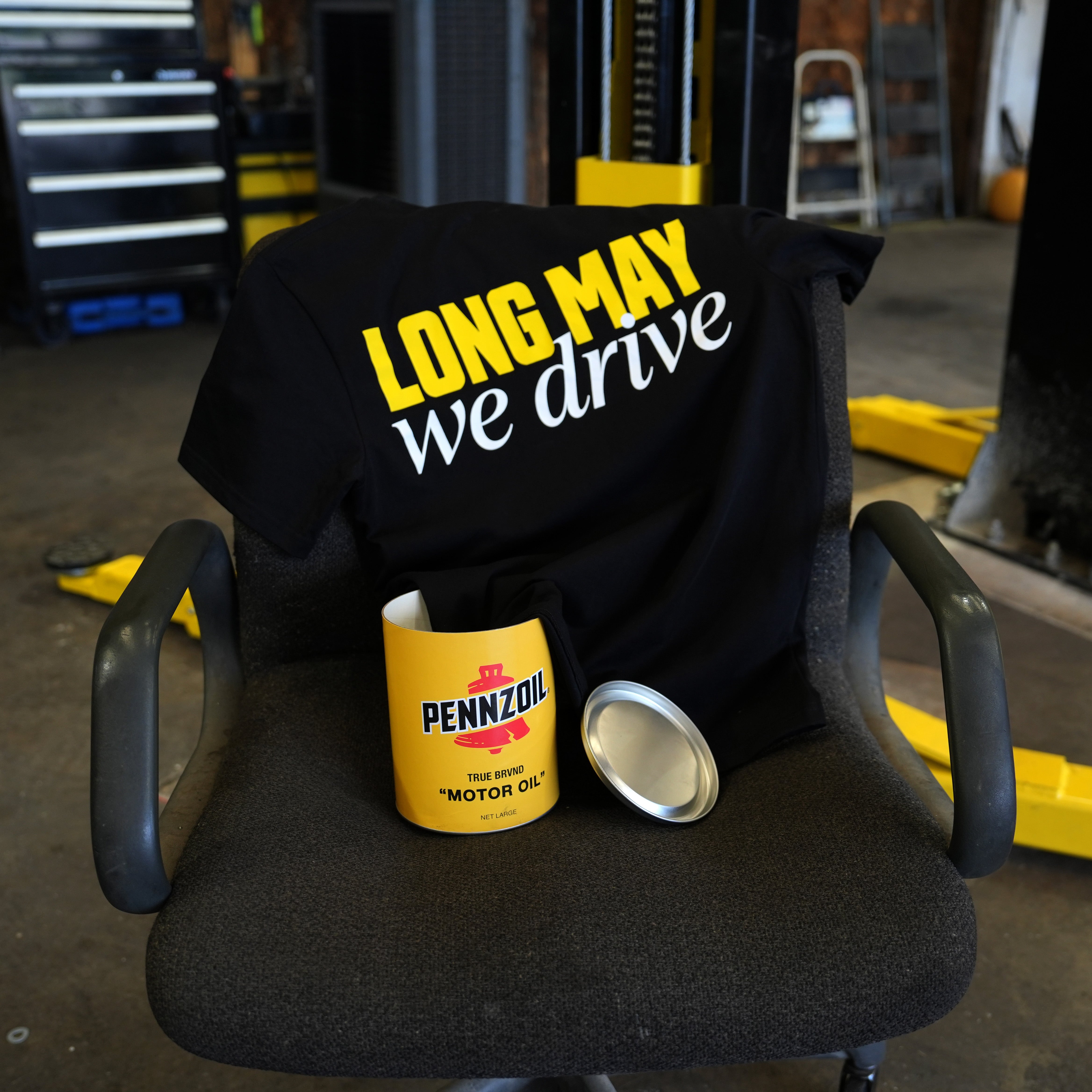 Pennzoil Shirt - Long May We Drive
