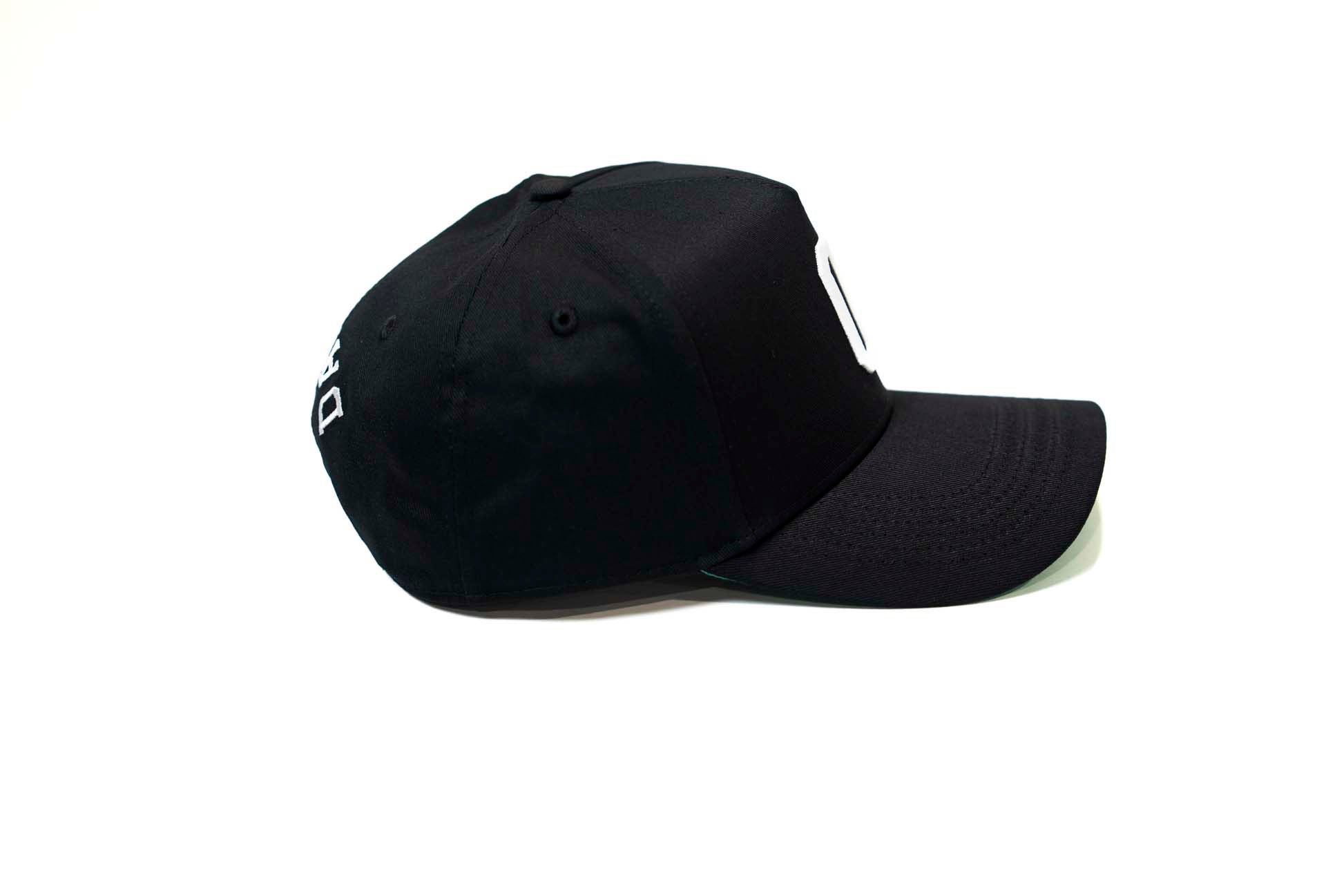 V2 Precurved snap - BLACK / WHITE