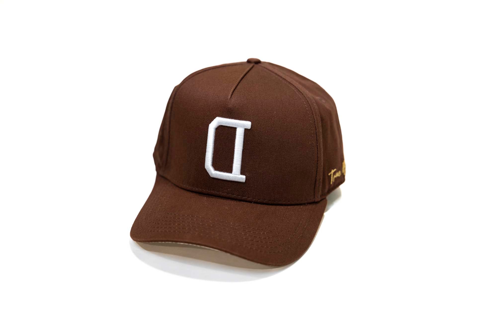 LC - V2 Classic Precurved snapback - Brown / White