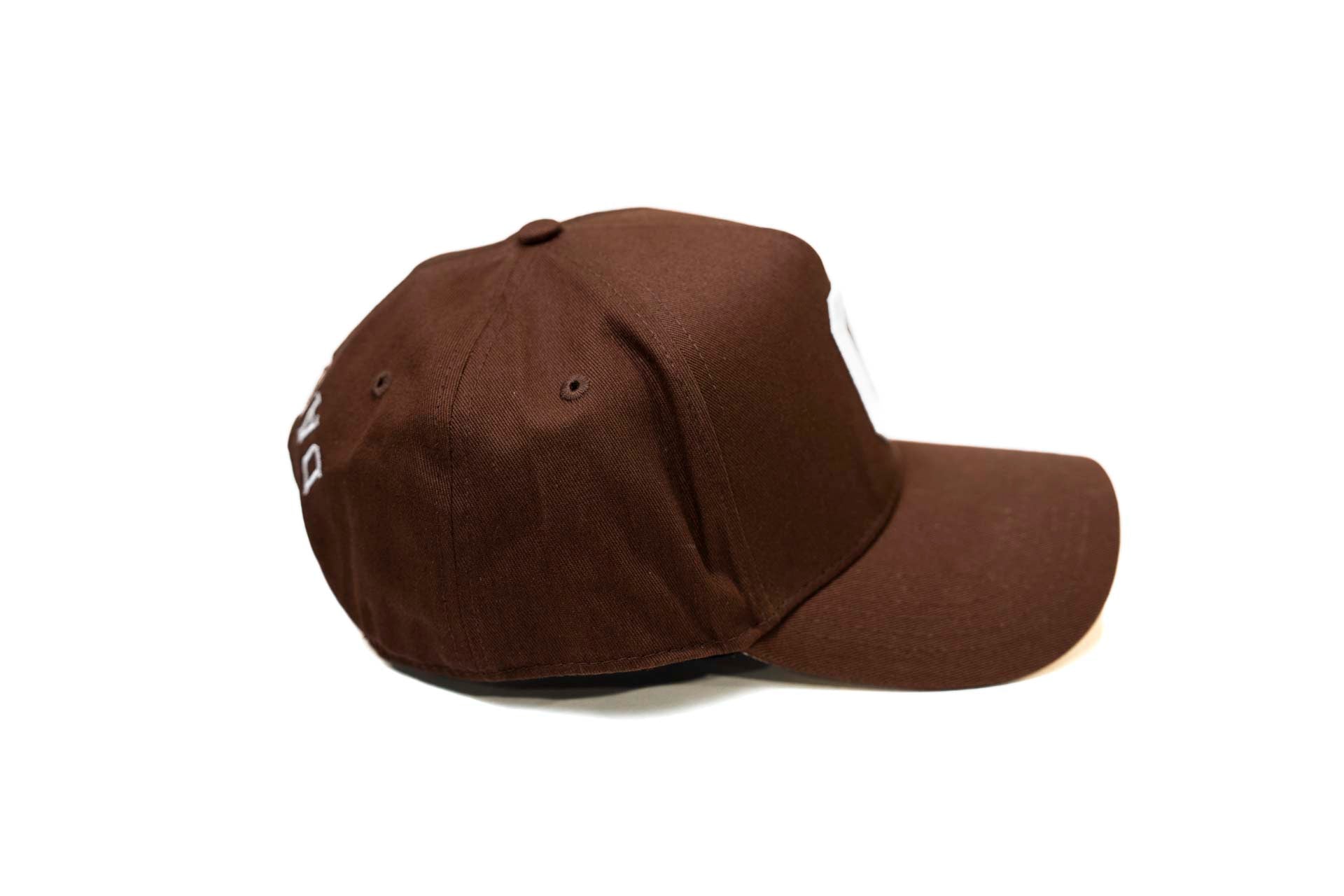 LC - V2 Classic Precurved snapback - Brown / White