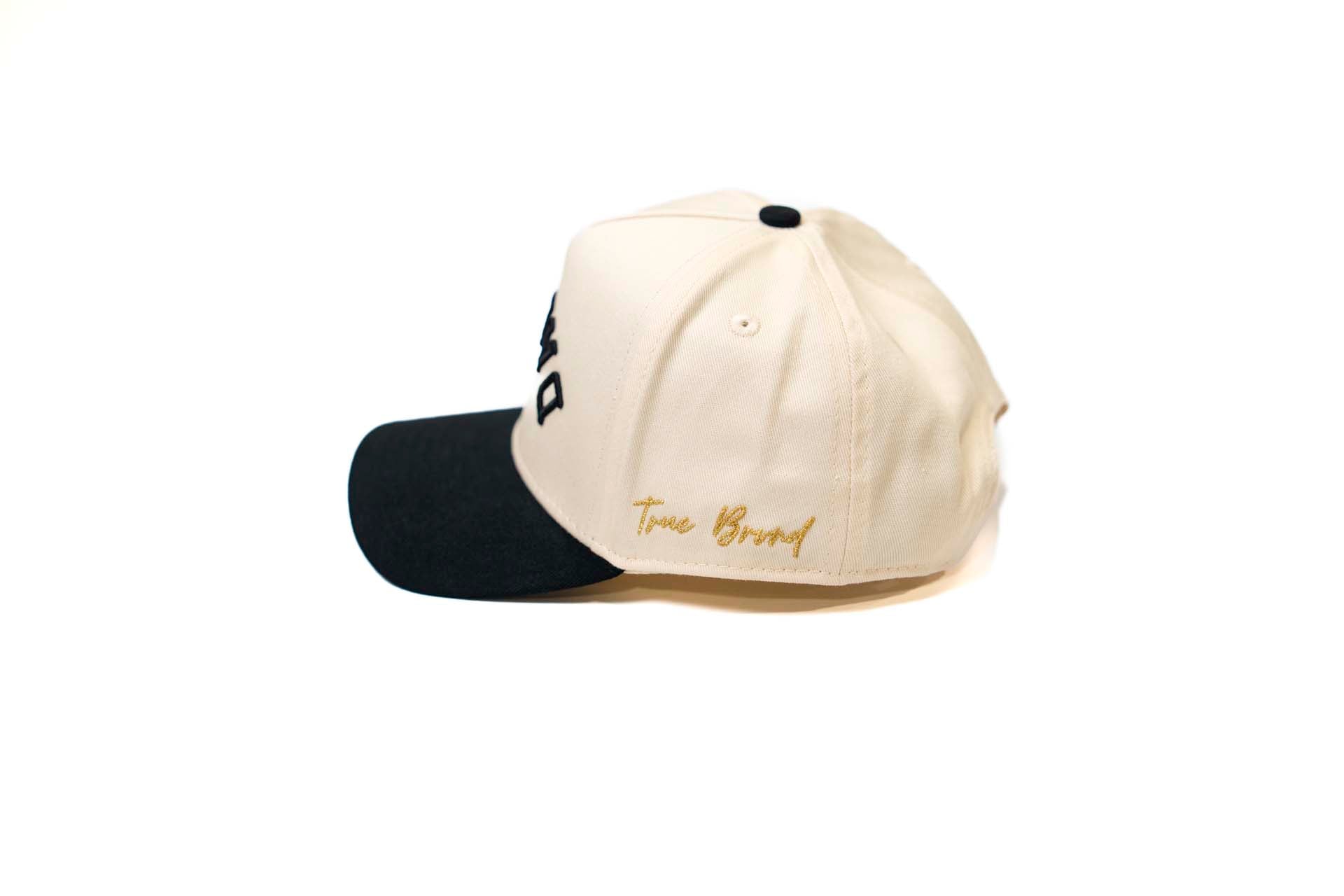 KIDS snapback - BLACK / OFFWHITE