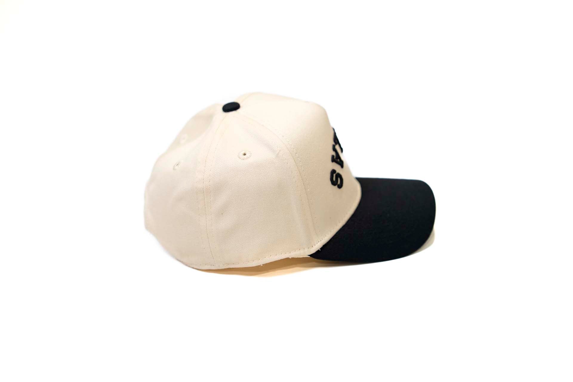 KIDS snapback - BLACK / OFFWHITE