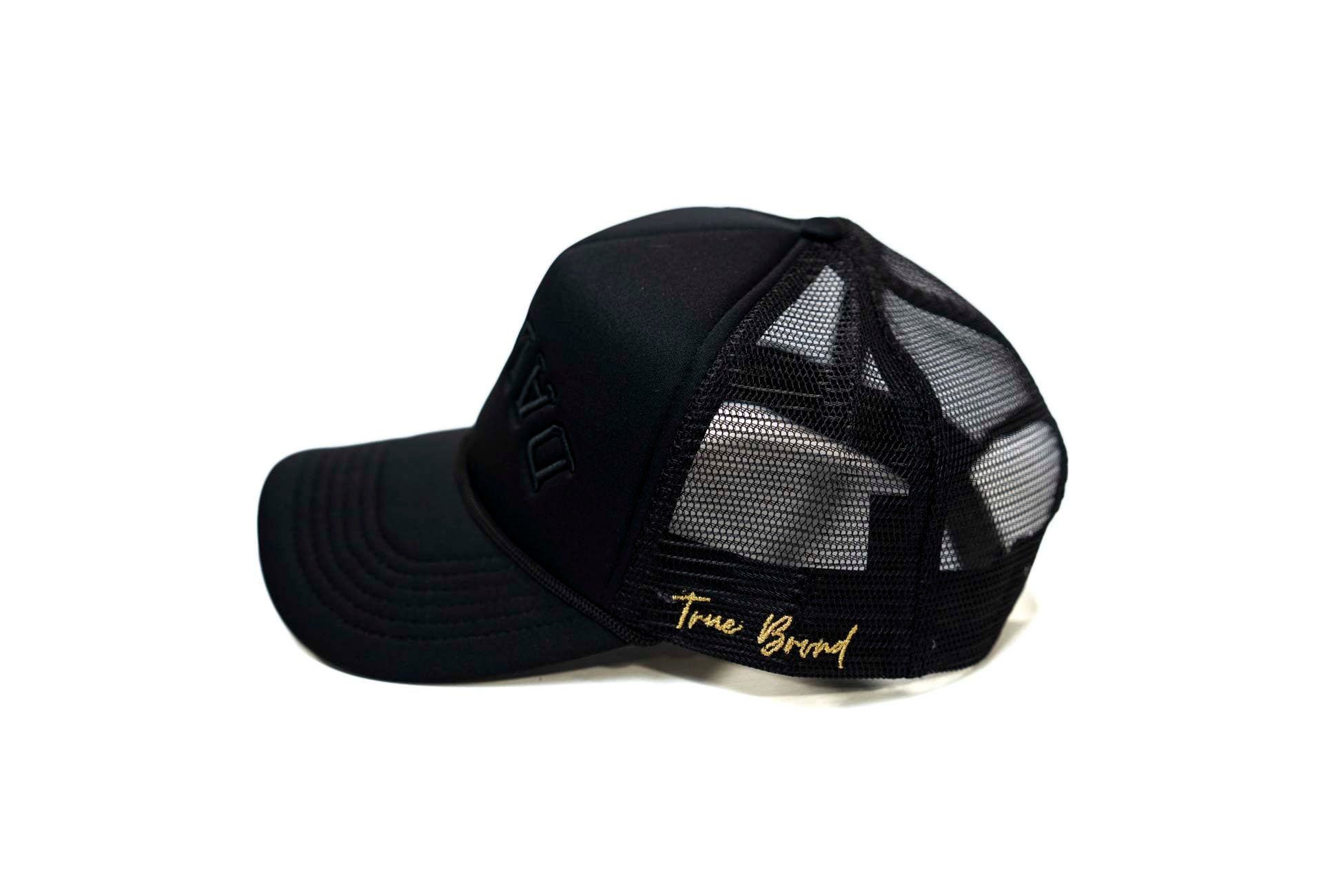 LC - Classic Dallas Trucker snapback - Black/Black