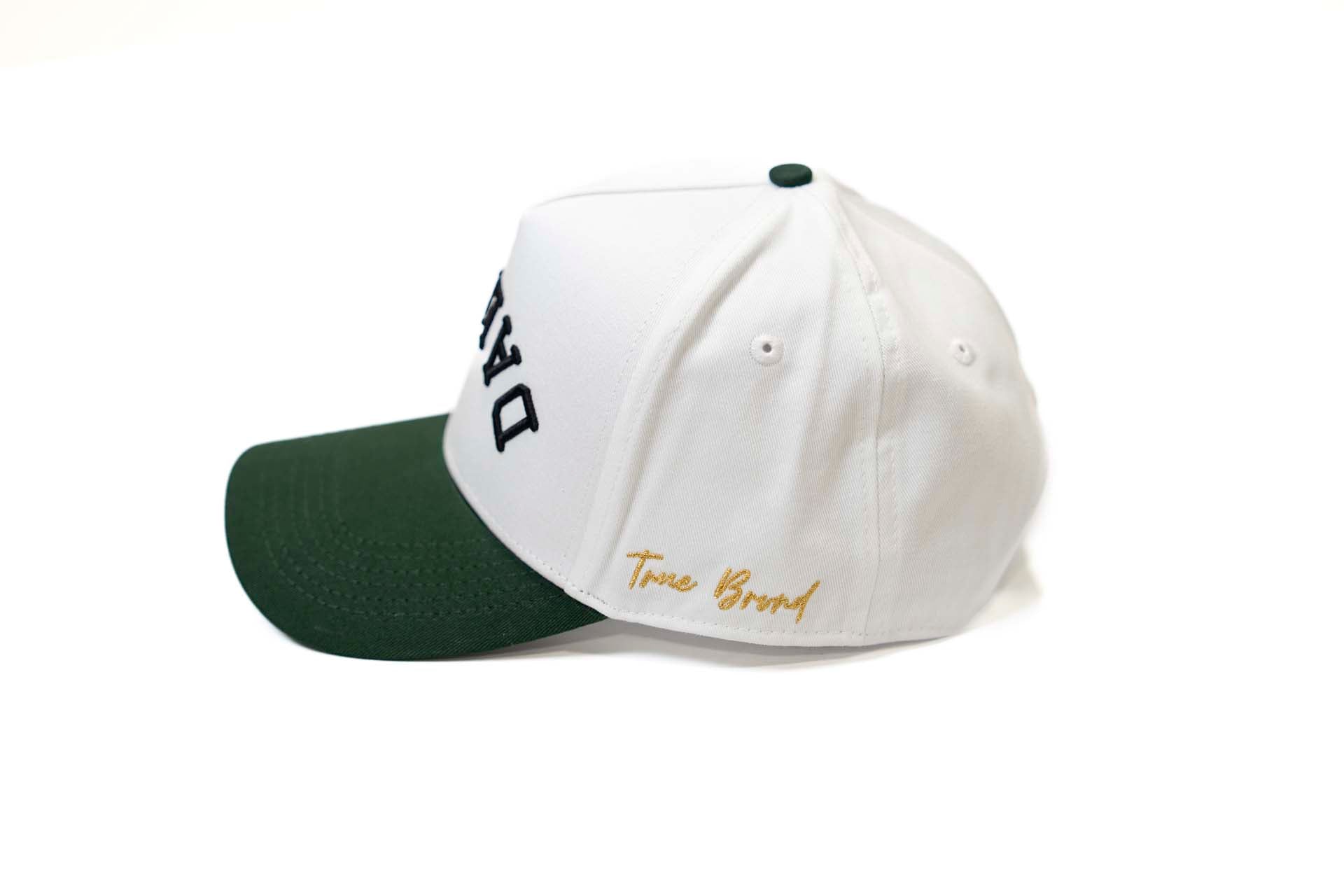Precurved Dallas snapback - FOREST GREEN / WHITE