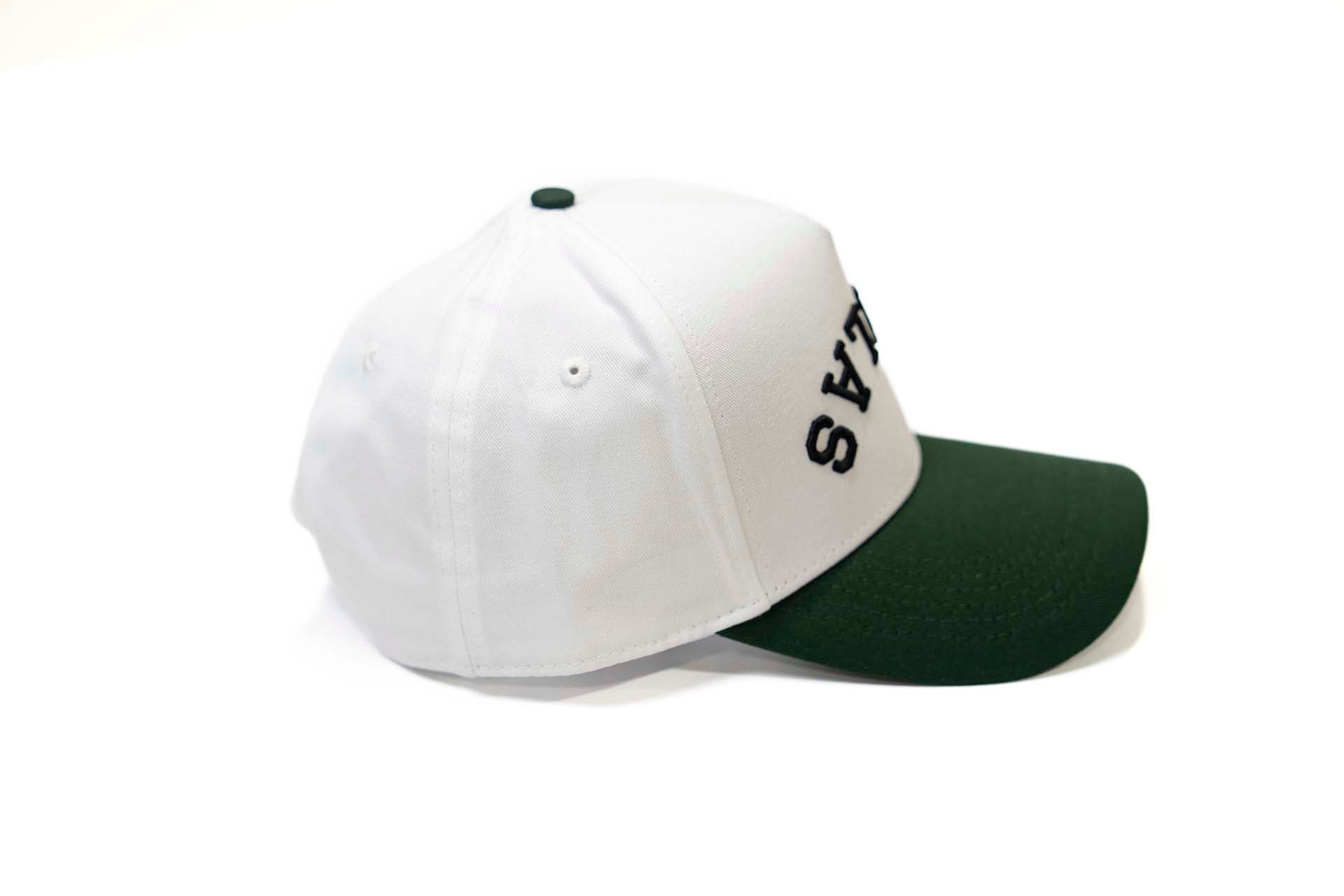 Precurved Dallas snapback - FOREST GREEN / WHITE