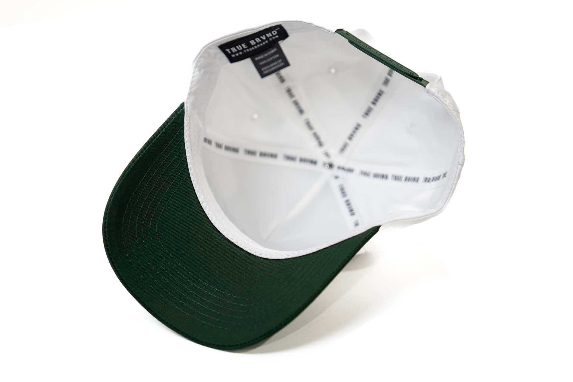 Precurved Dallas snapback - FOREST GREEN / WHITE