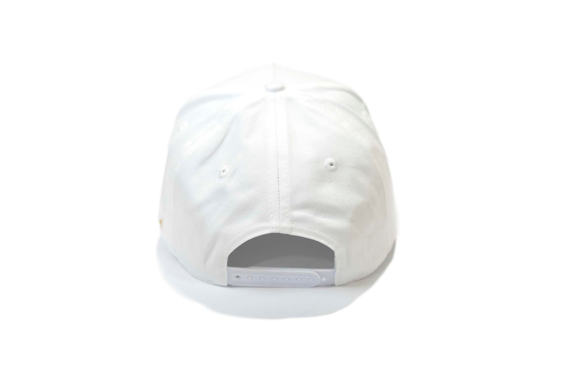Precurved Dallas snapback - TONAL WHITE
