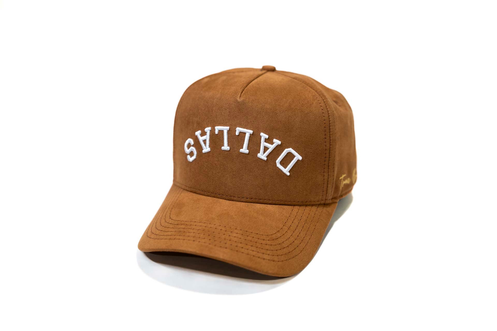 Suede USD Dallas snapback - LITE BROWN