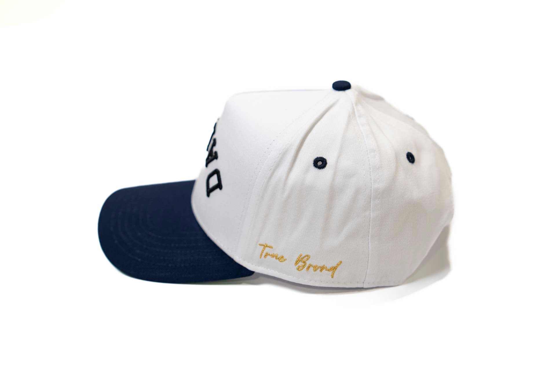 Precurved Dallas snapback - NAVY / WHITE