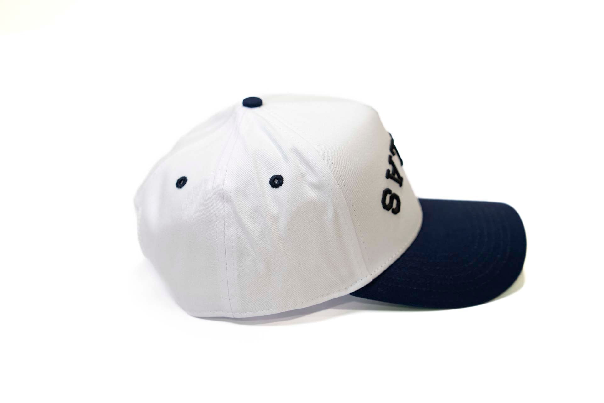 Precurved Dallas snapback - NAVY / WHITE