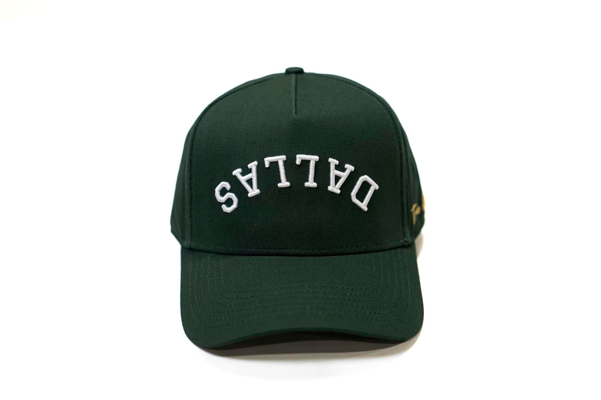 Precurved Dallas snapback - FOREST GREEN