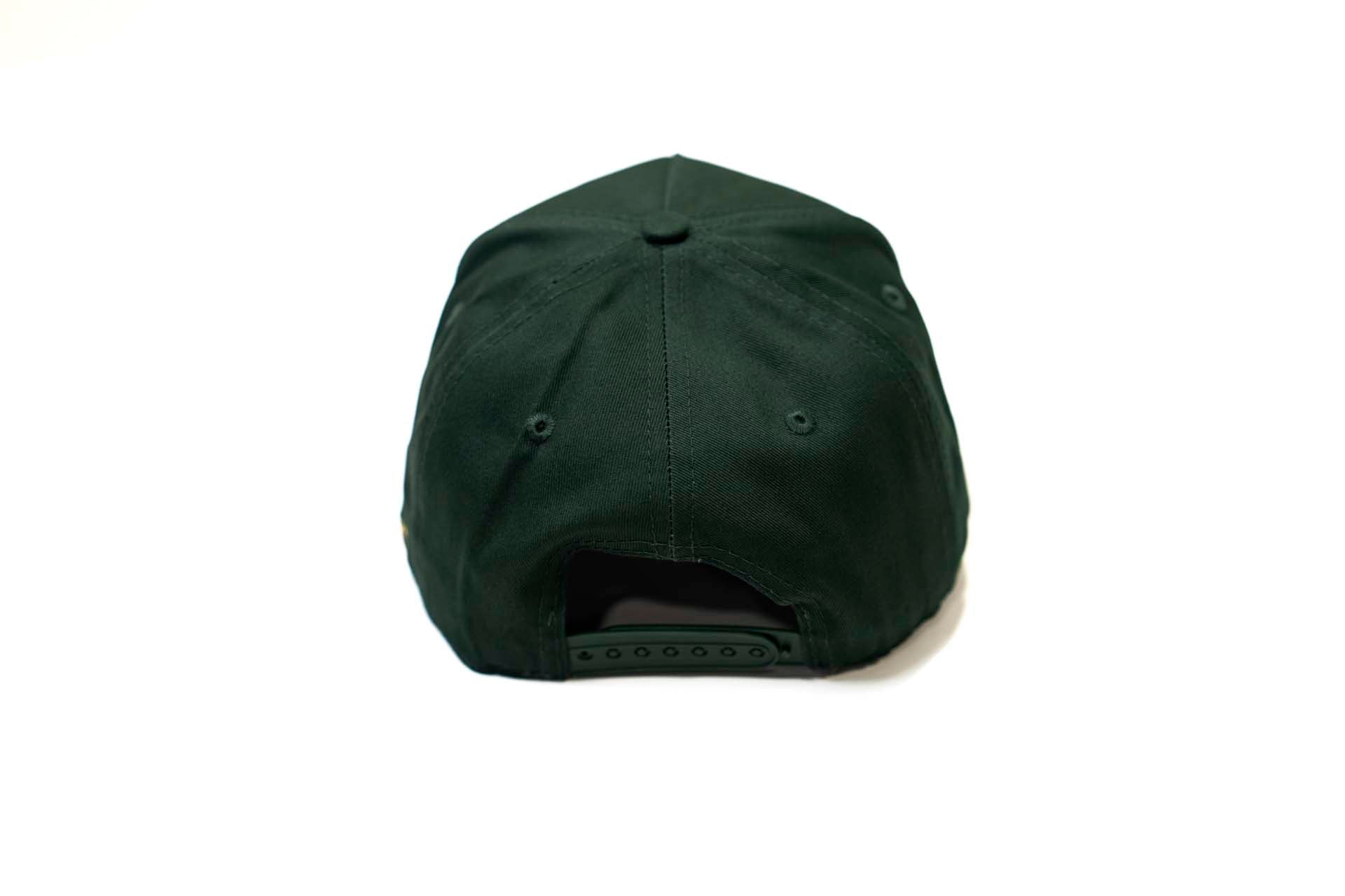 Precurved Dallas snapback - FOREST GREEN