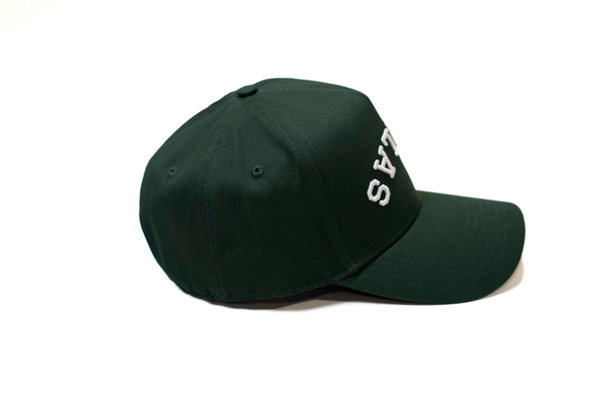 Precurved Dallas snapback - FOREST GREEN