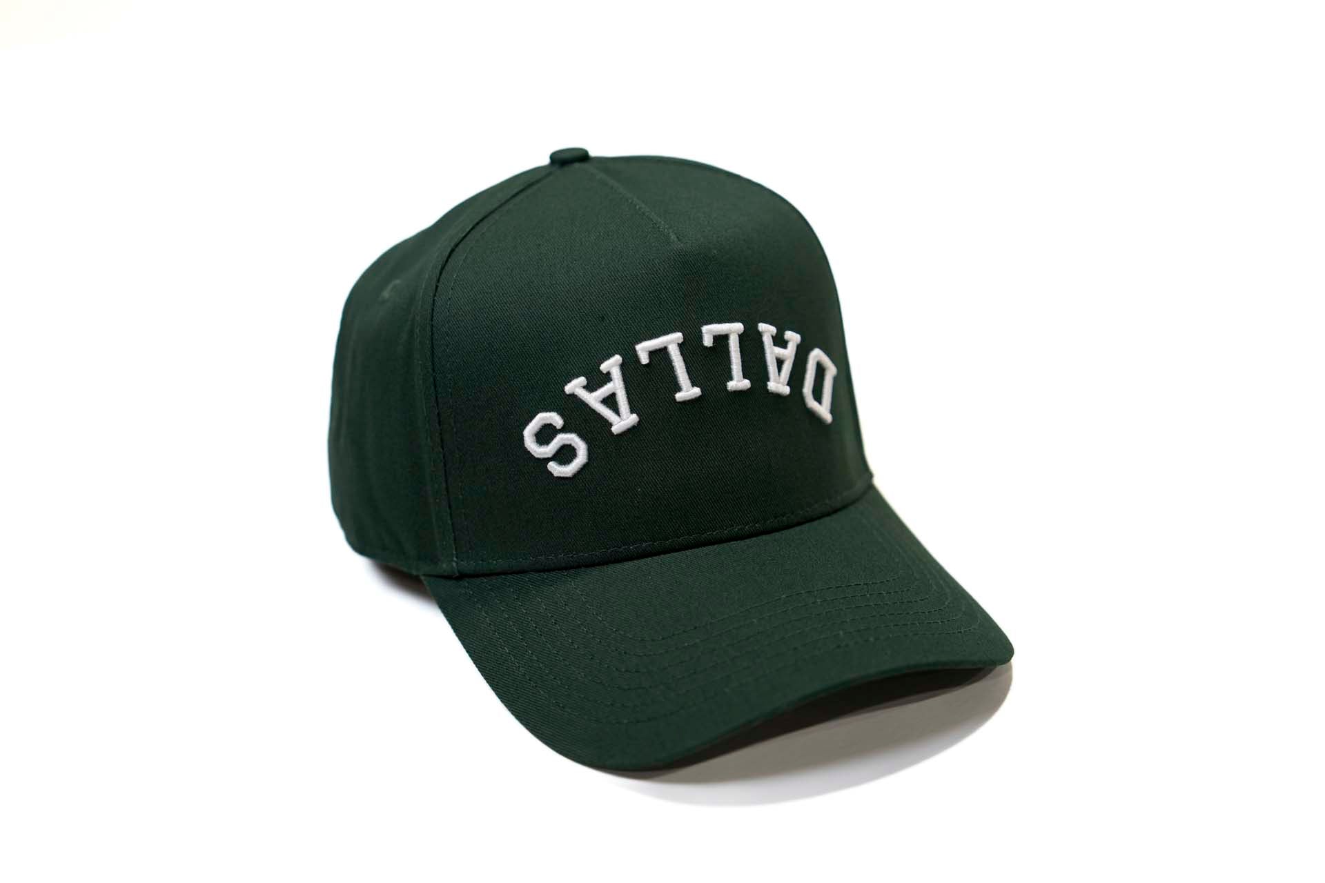 Precurved Dallas snapback - FOREST GREEN