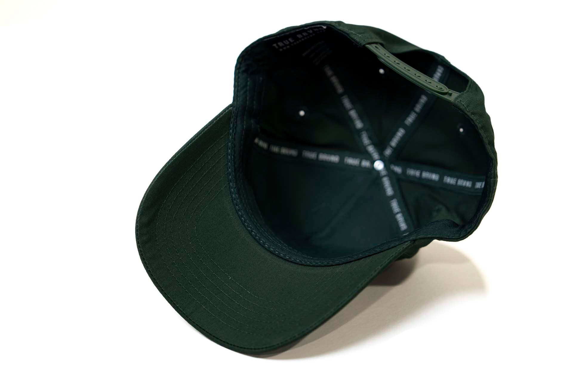 Precurved Dallas snapback - FOREST GREEN