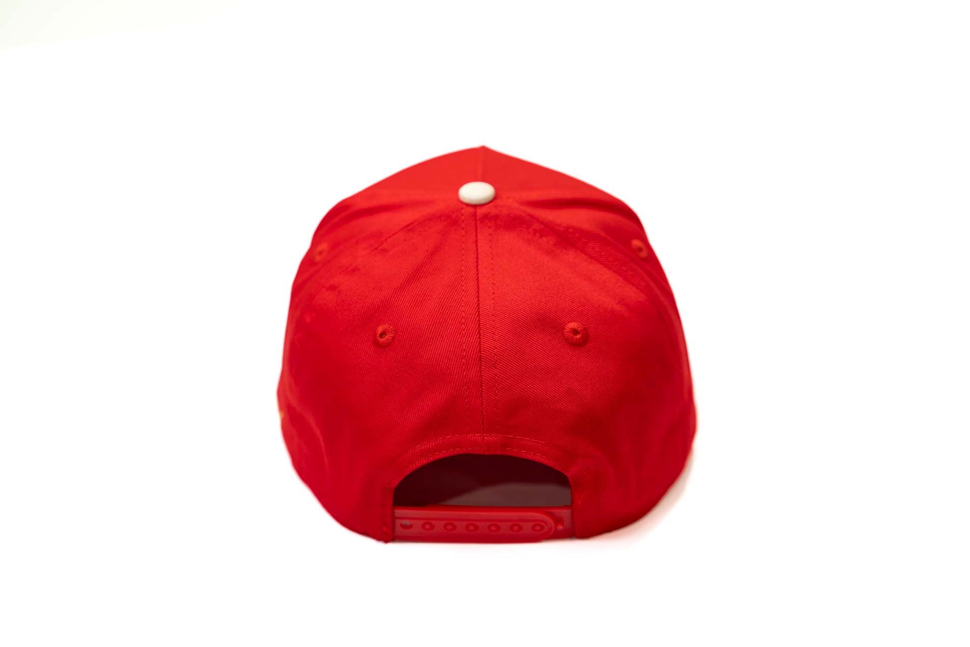 Precurved Dallas snapback - OFFWHITE / RED