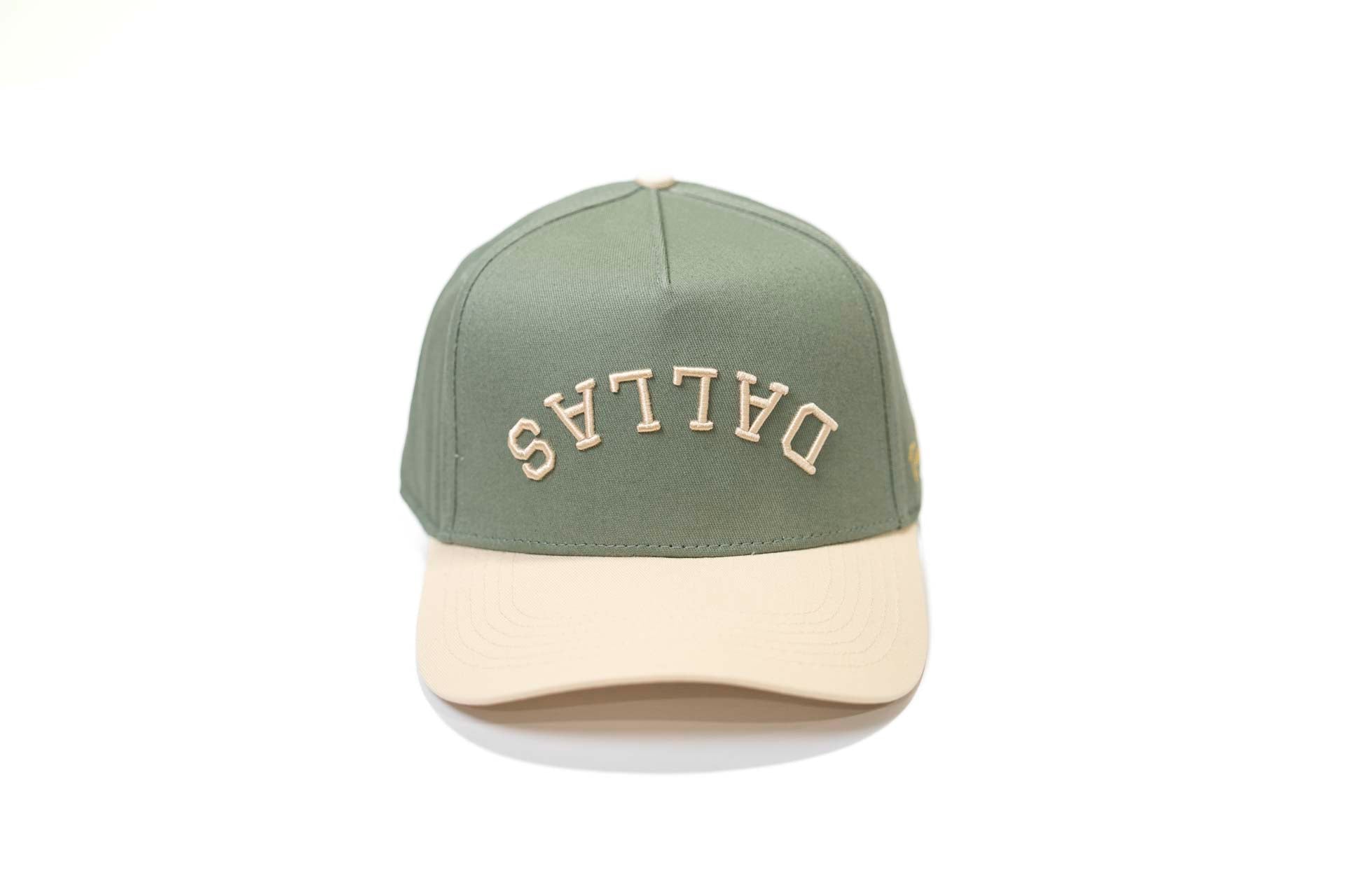 Precurved Dallas snapback - OFFWHITE / SAGE