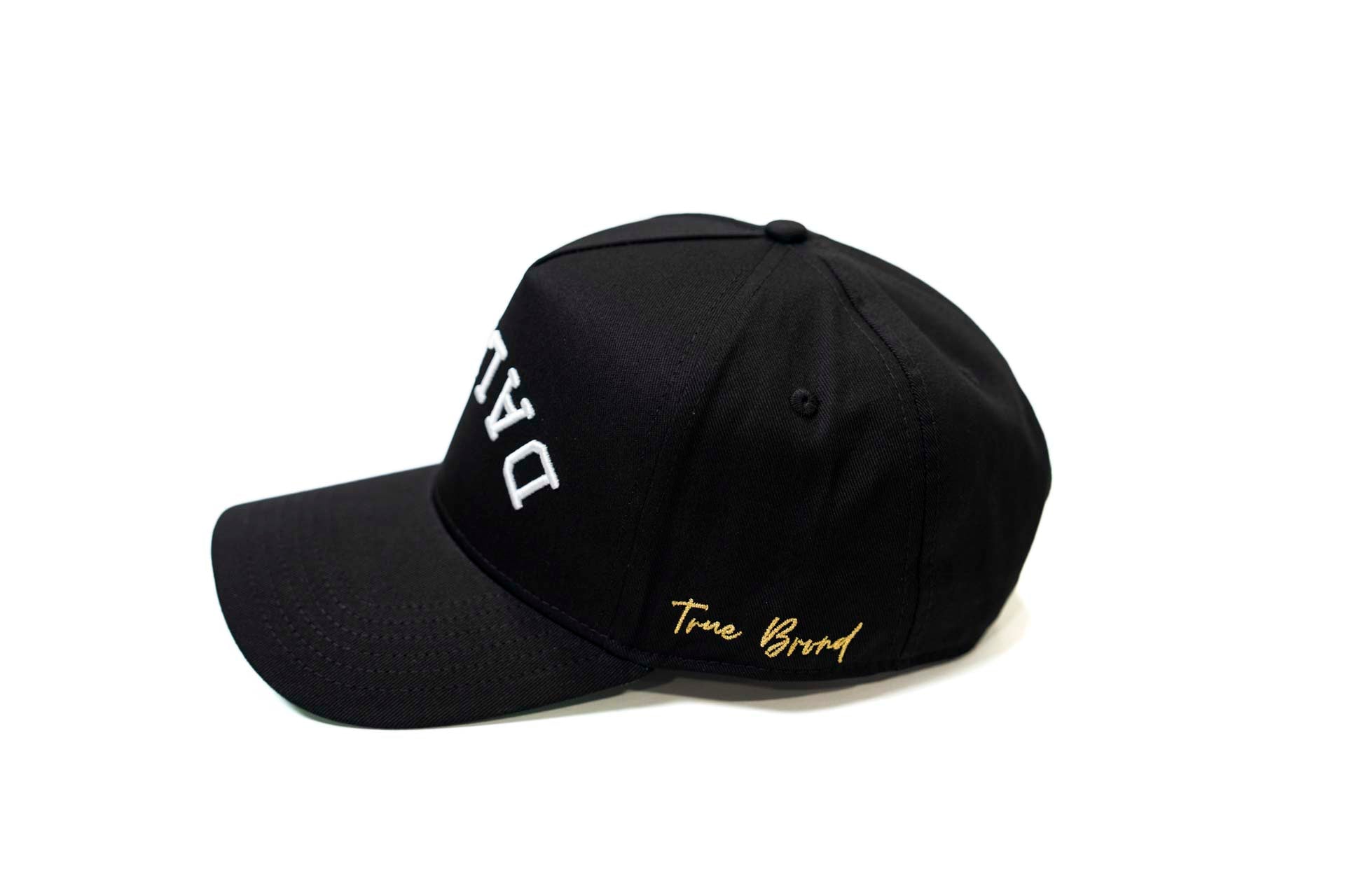 Precurved Dallas snapback - CLASSIC BLACK