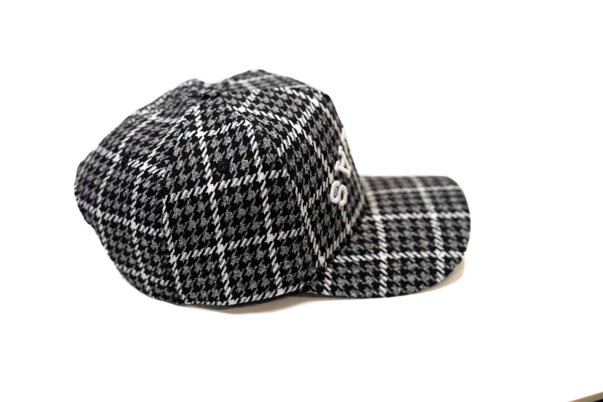 Houndstooth - BLACK / GRAY (white)