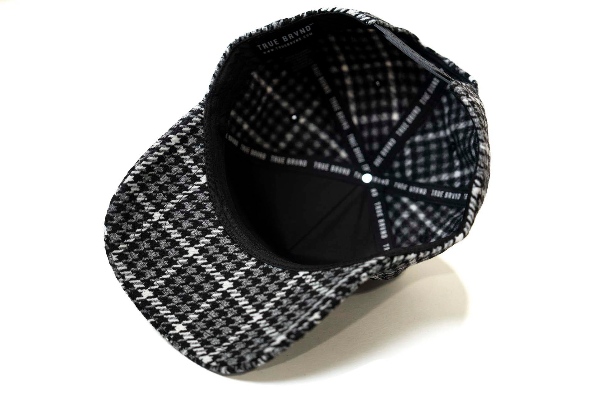 Houndstooth - BLACK / GRAY (white)