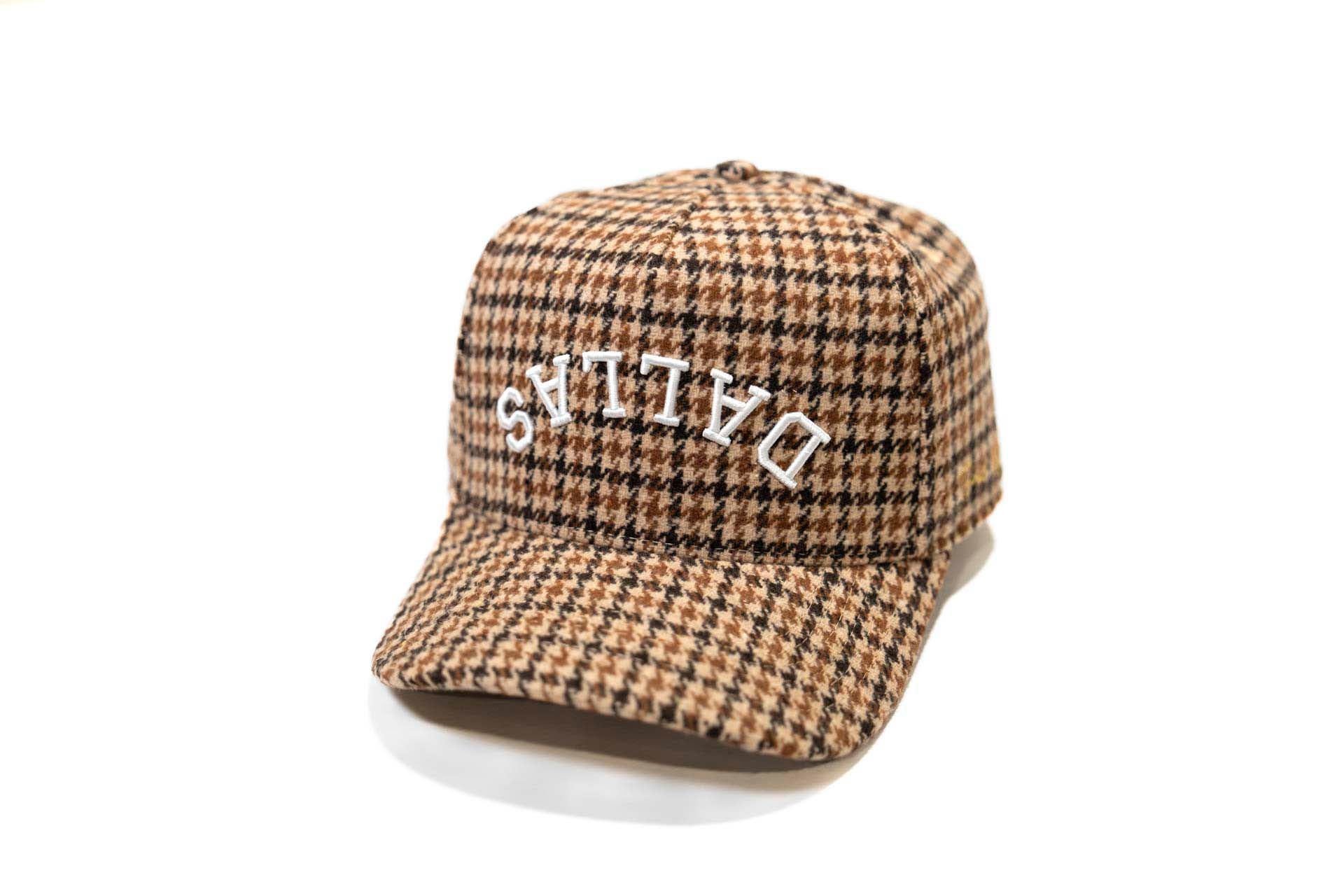 Houndstooth - BROWN / TAN