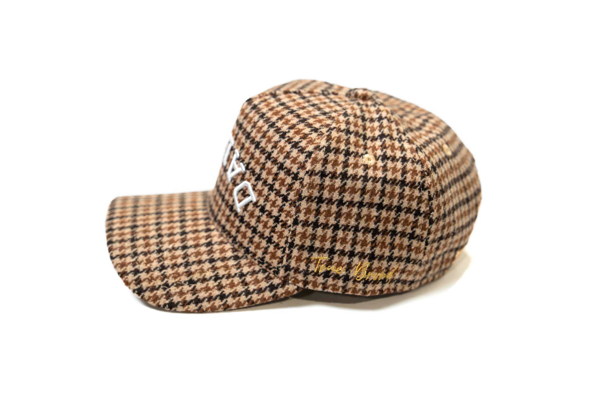 Houndstooth - BROWN / TAN