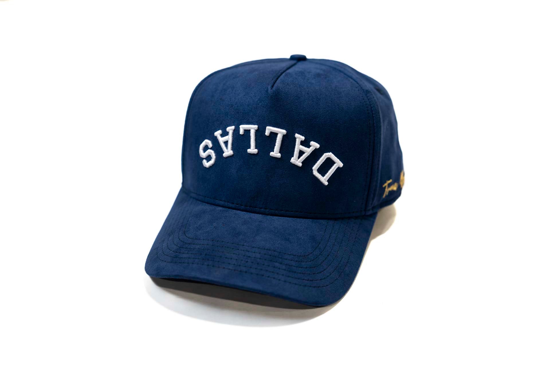Suede USD Dallas snapback - NAVY
