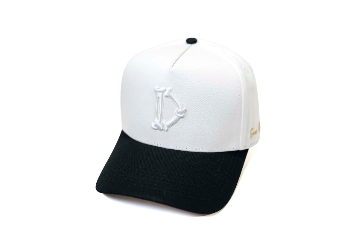 D-BONE " Dallas " - BLACK / WHITE (GLOW IN THE DARK)
