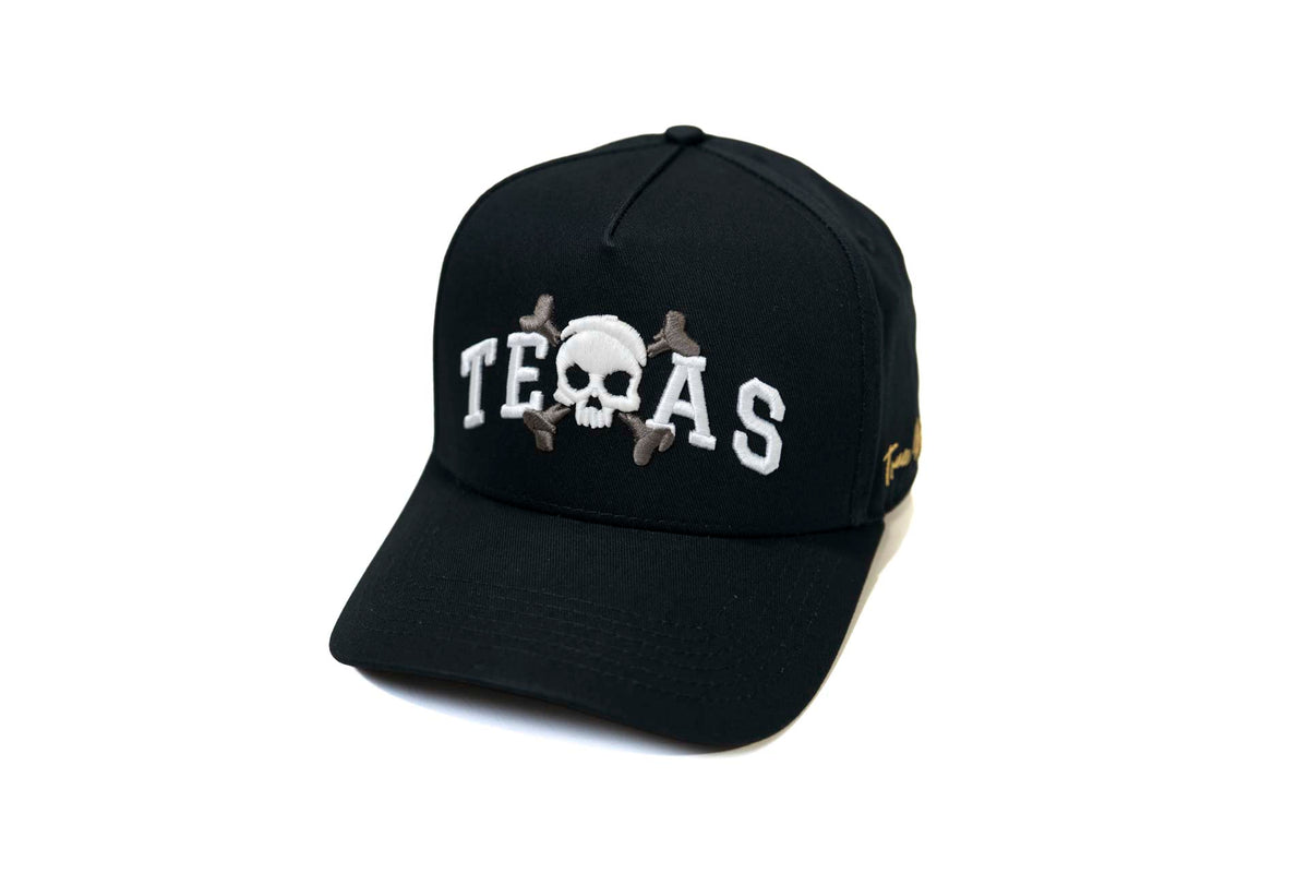 Texas Skull - BLACK (GLOW IN THE DARK)