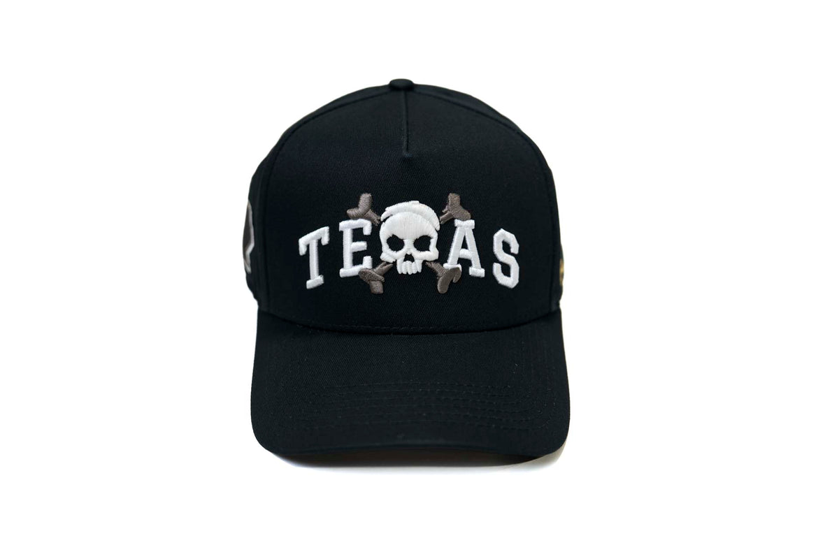 Texas Skull - BLACK (GLOW IN THE DARK)