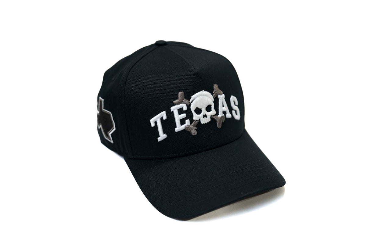 Texas Skull - BLACK (GLOW IN THE DARK)
