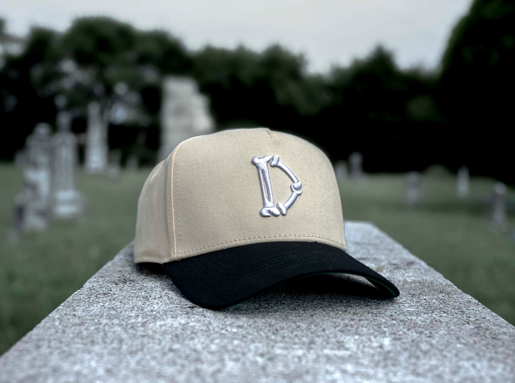 D-BONE " Dallas " - BLACK / OFFWHITE